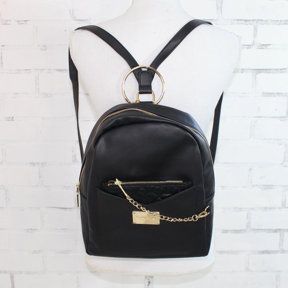 Bebe Back Pack with Gold Trim